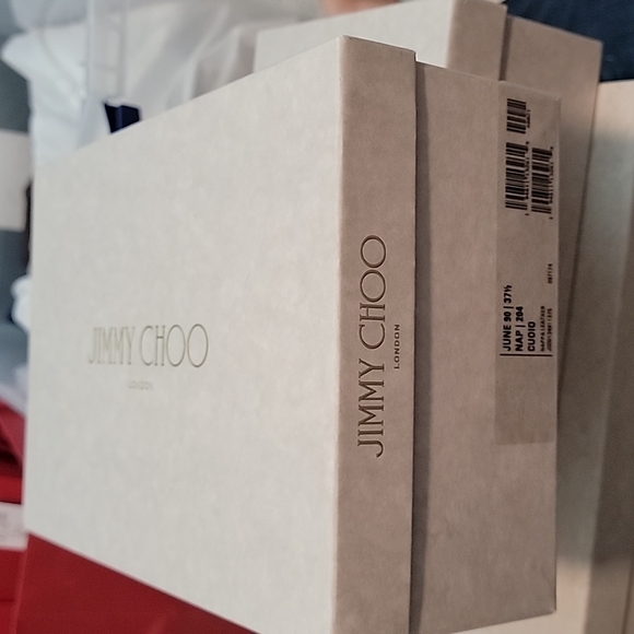 NIB Jimmy Choo June leather designer wedge - Picture 4 of 12